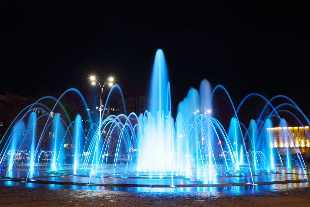 نافورة موسيقية في العراق